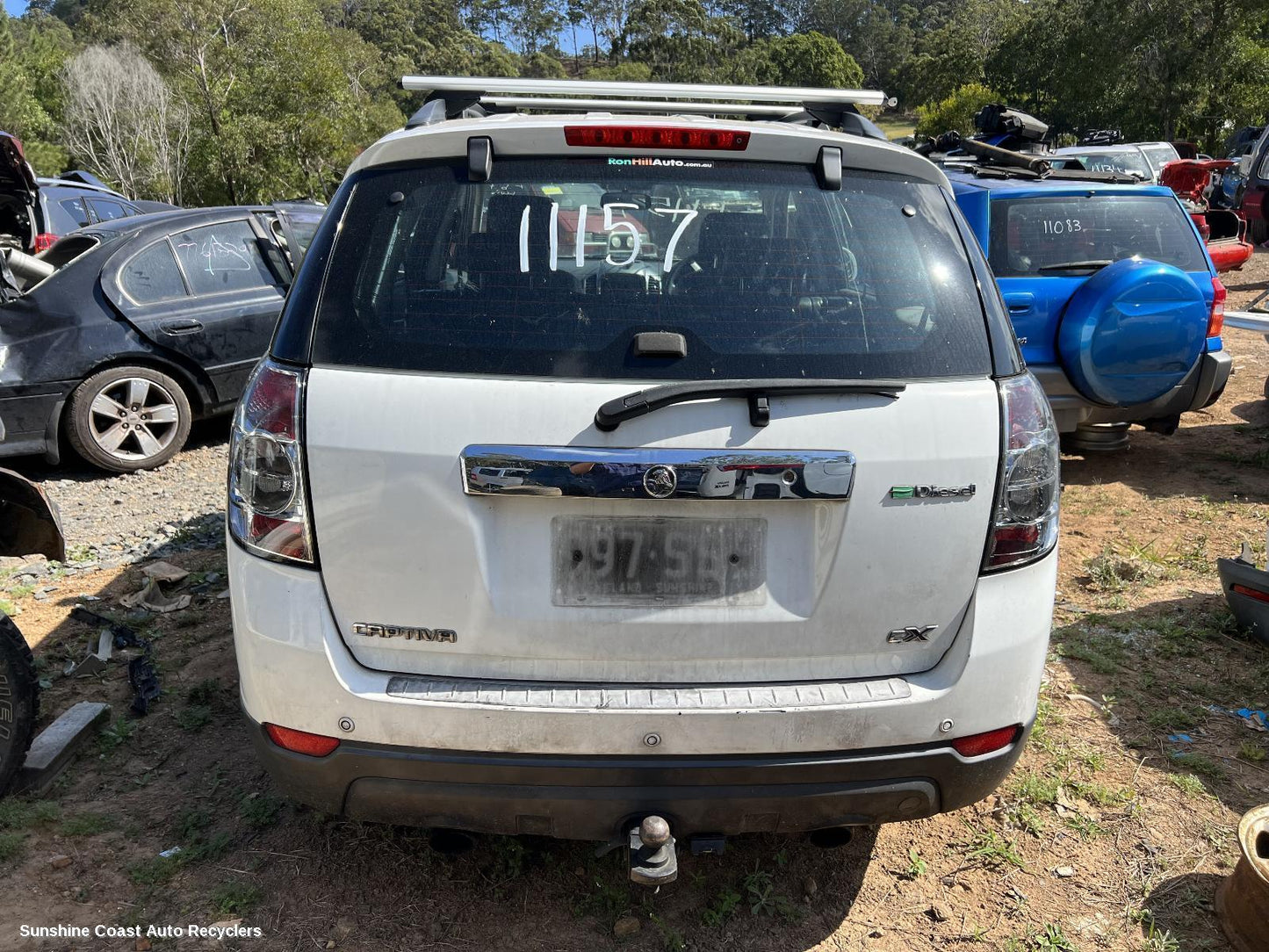 2012 Holden Captiva Console