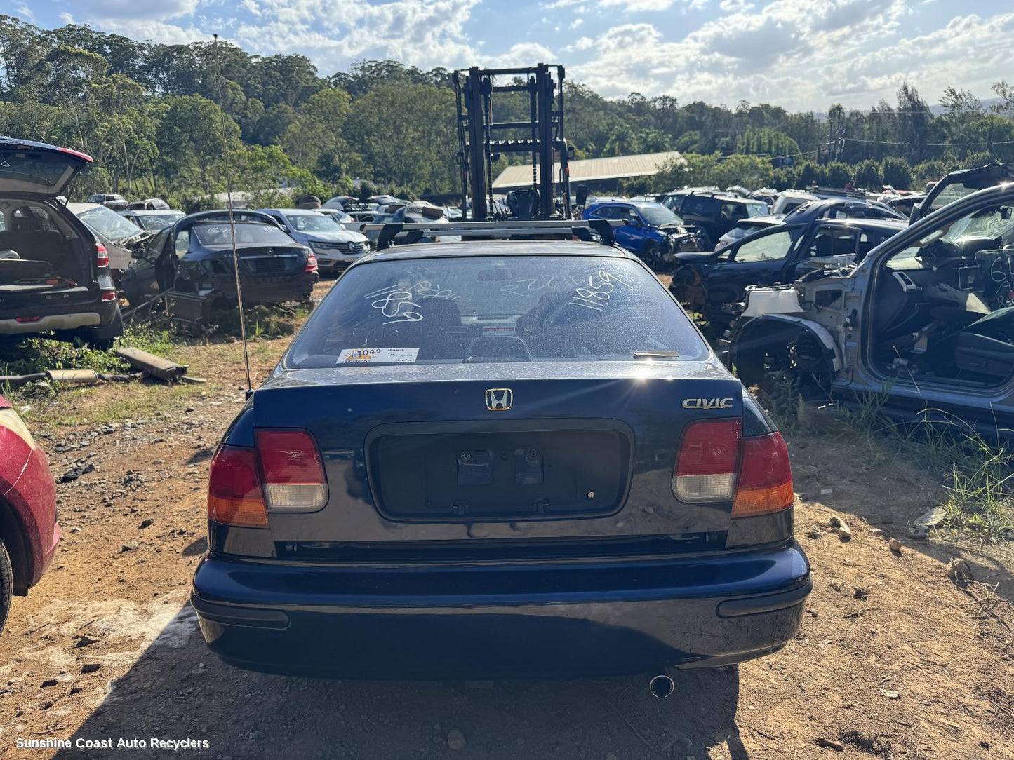 1995 Honda Civic Intermediate Pipe