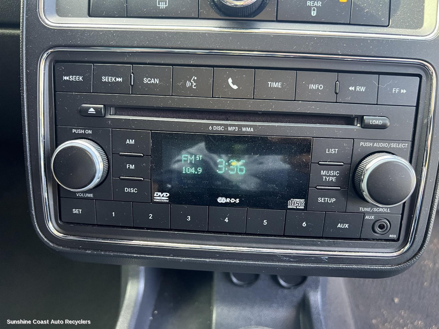 2010 Dodge Journey Radio Cd Dvd Sat Tv