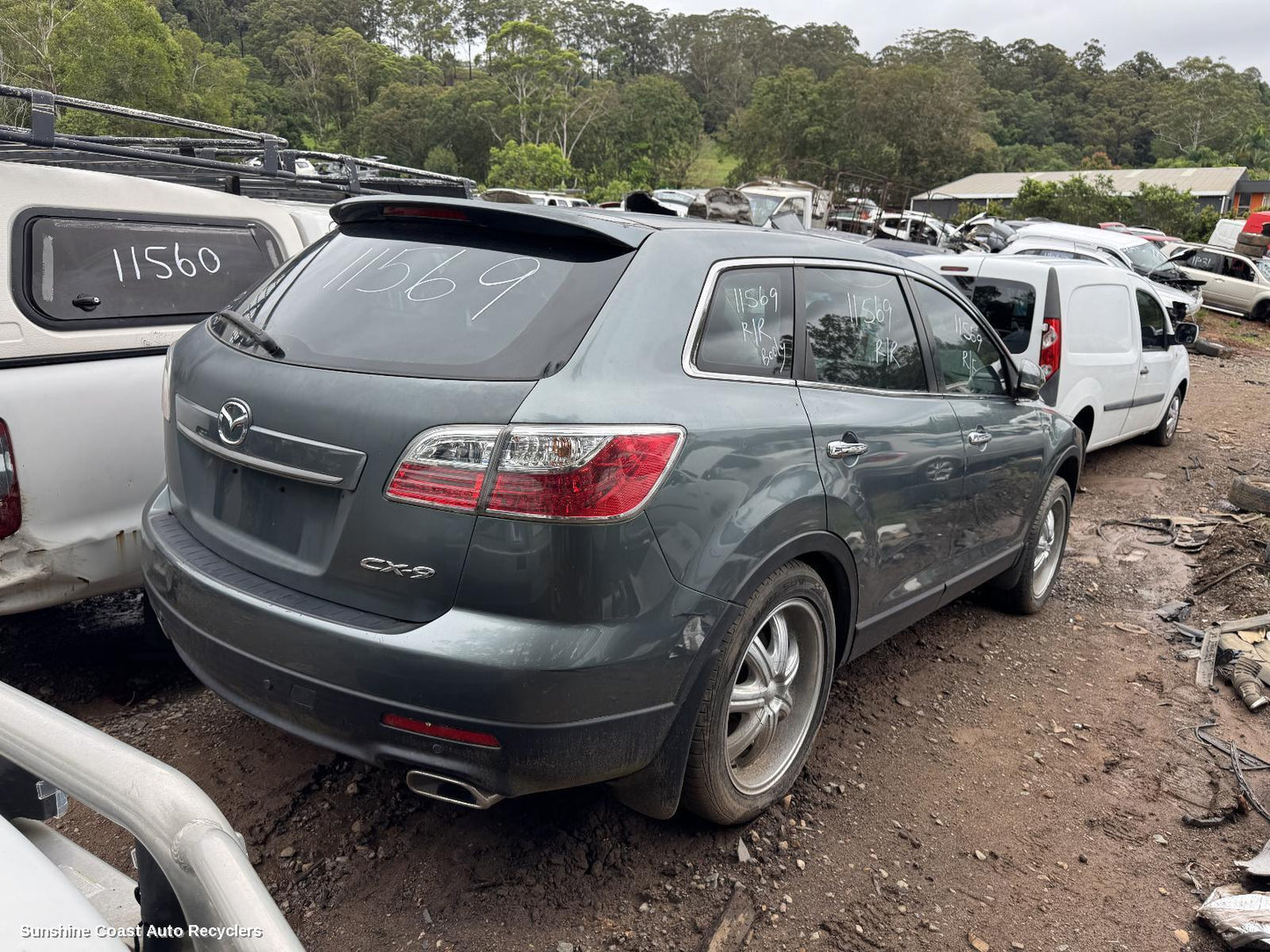 2009 Mazda Cx9 Rear Garnish
