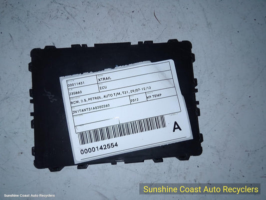 2012 Nissan Xtrail Ecu