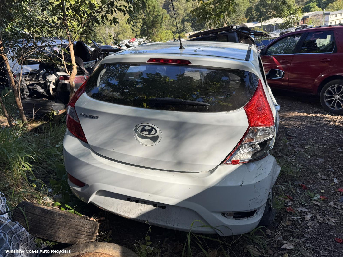 2014 Hyundai Accent Catalytic Converter