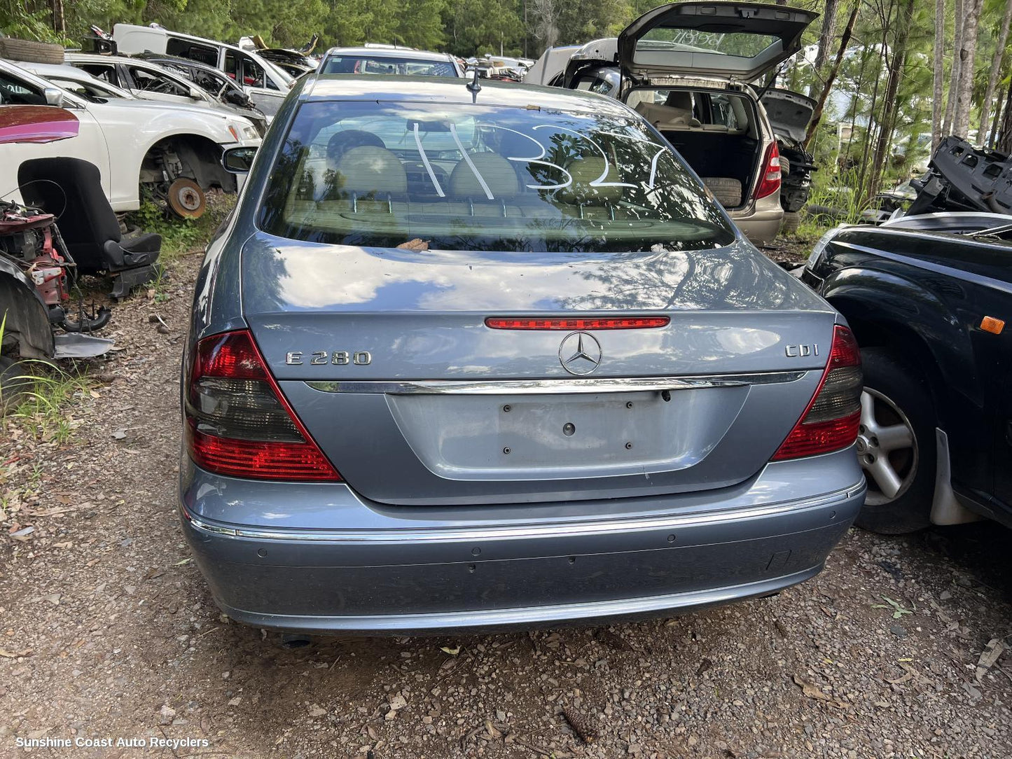 2006 Mercedes E Class Silencer
