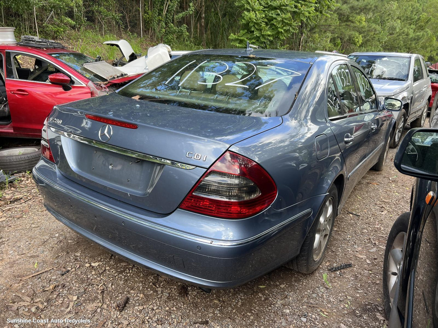 2006 Mercedes E Class Number Plate Lamp