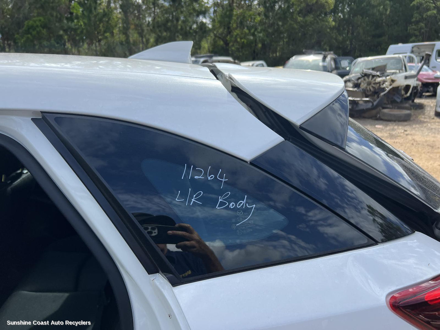 2023 Mazda Cx3 Left Rear Side Glass