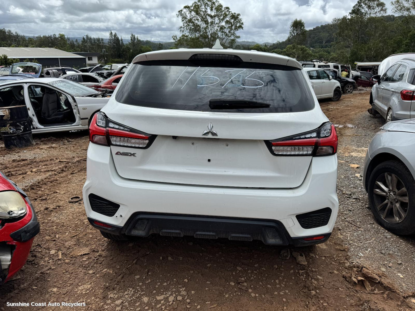 2020 Mitsubishi Asx Left Rear Door Sliding