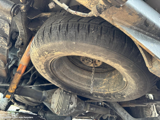 2013 Nissan Navara Spare Wheel Winch