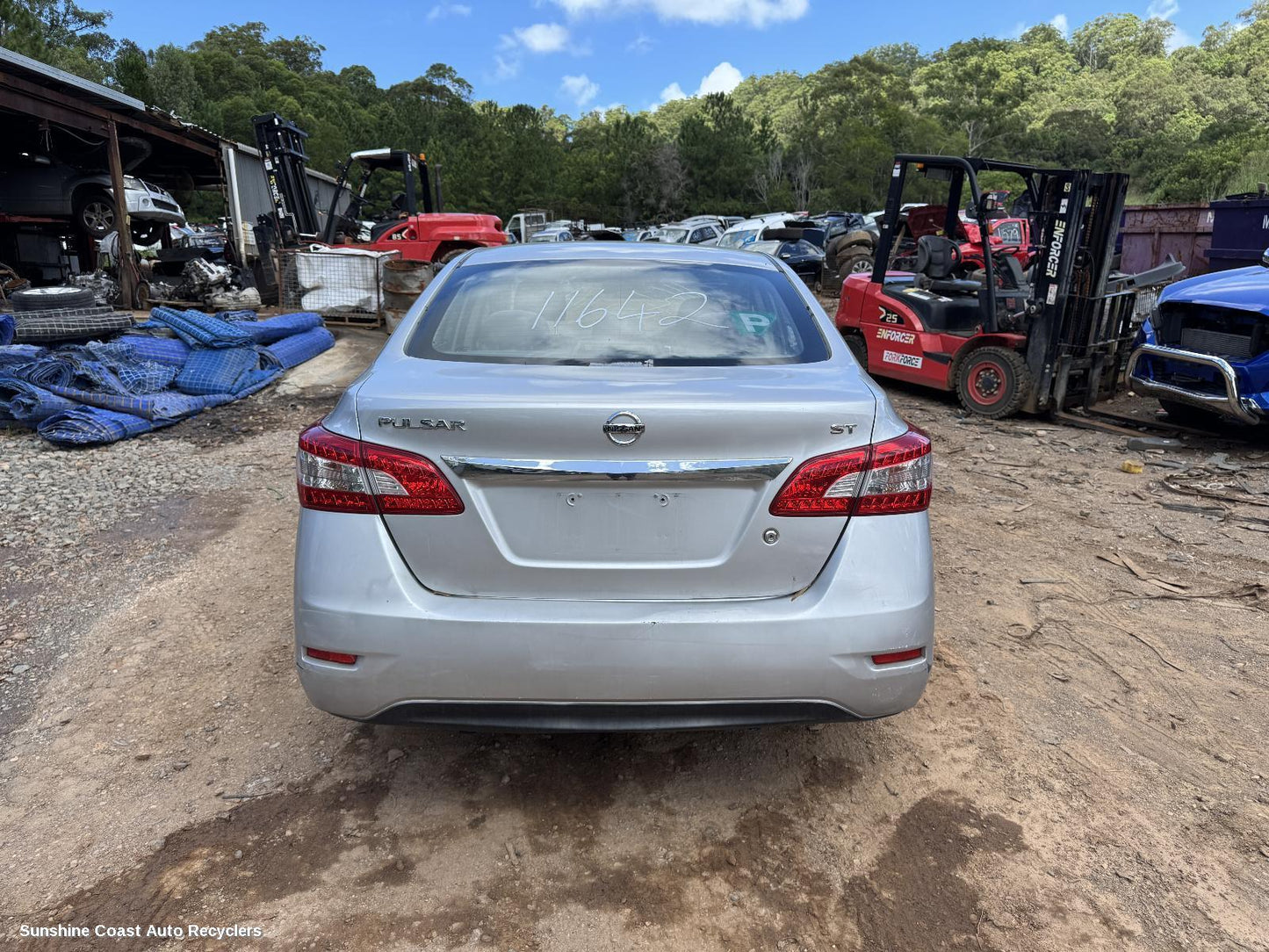 2013 Nissan Pulsar Seatbelt Stalk