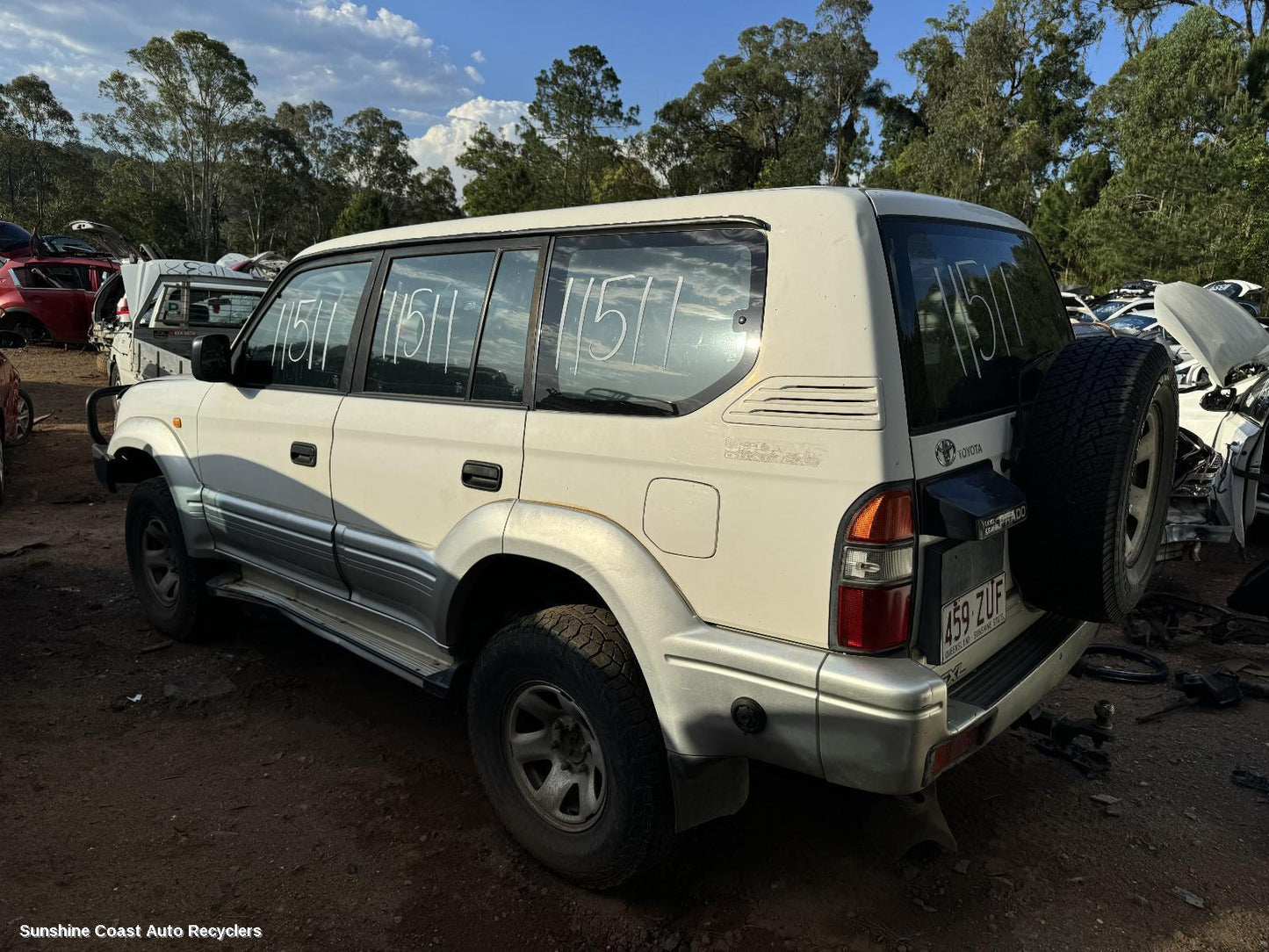 1998 Toyota Prado Bootlid Tailgate