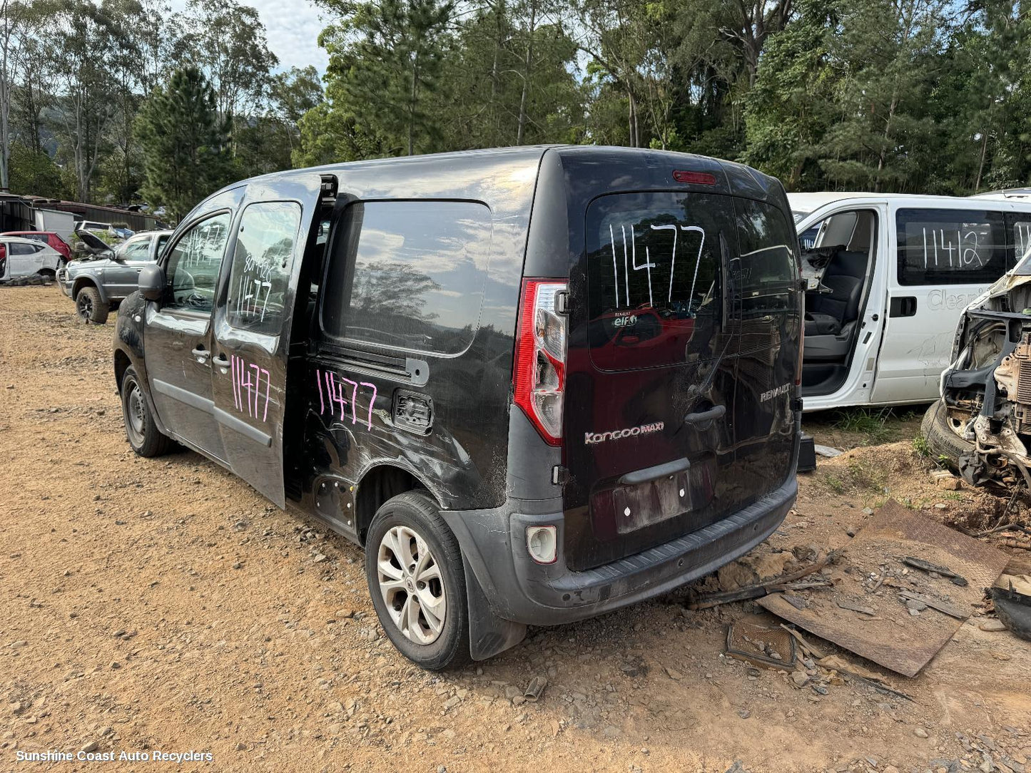 2014 Renault Kangoo Rear Axle Beam Fwd