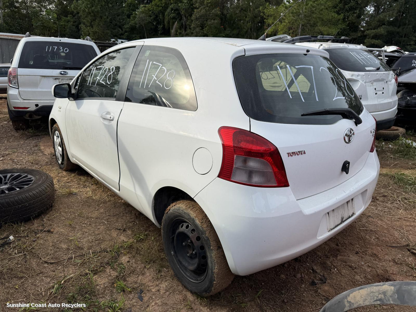 2006 Toyota Yaris Steering Box Rack