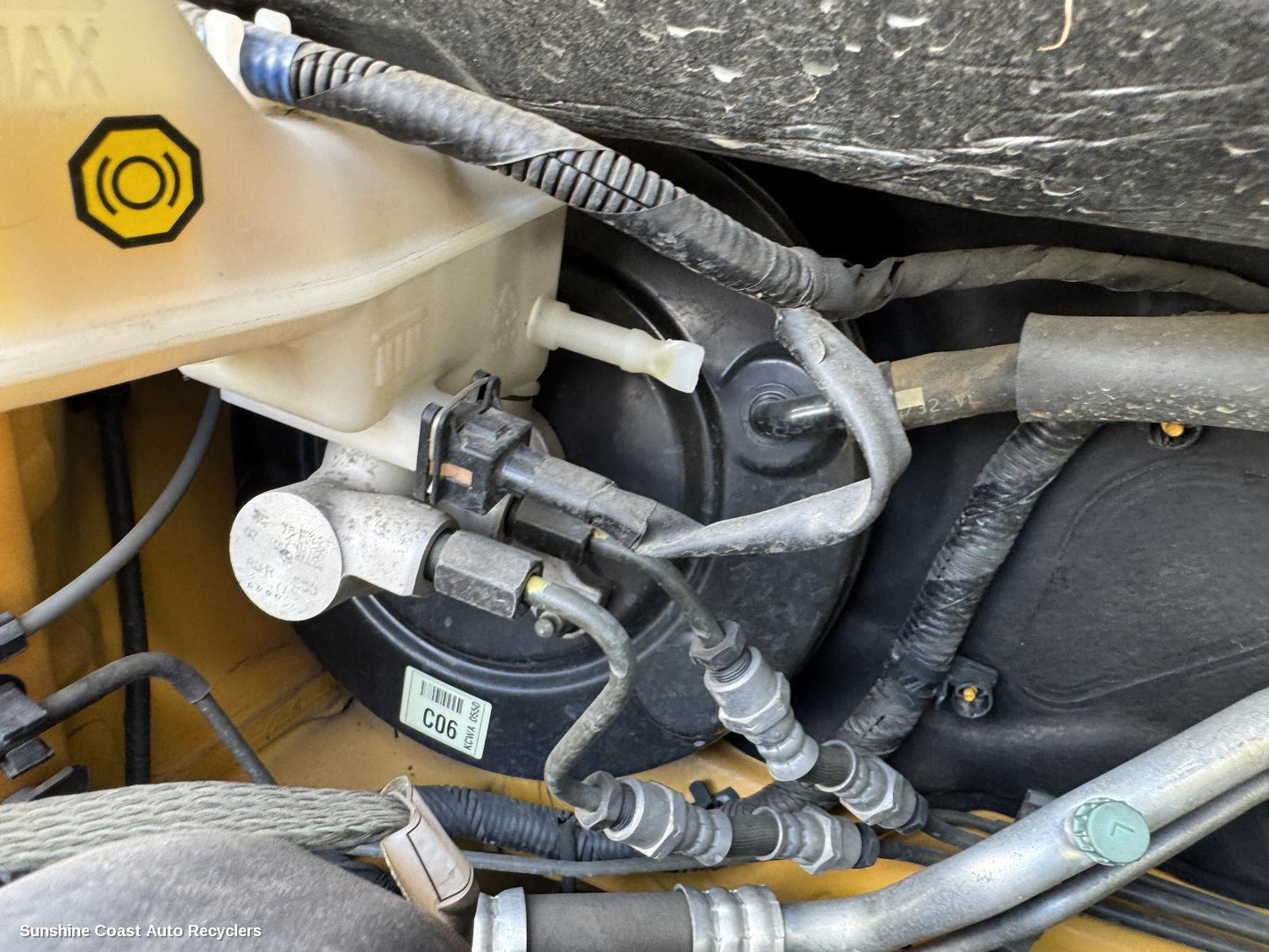 2015 Hyundai Accent Brake Booster