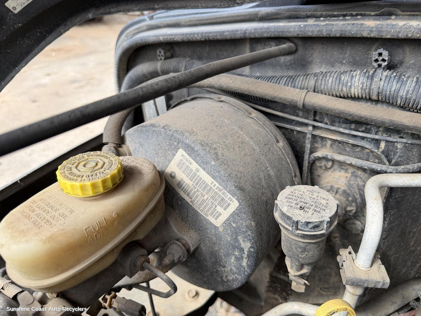 2003 Jeep Wrangler Brake Booster