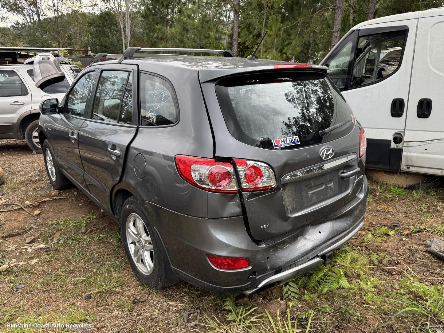 2011 Hyundai Santa Fe 2nd Seat Rear Seat