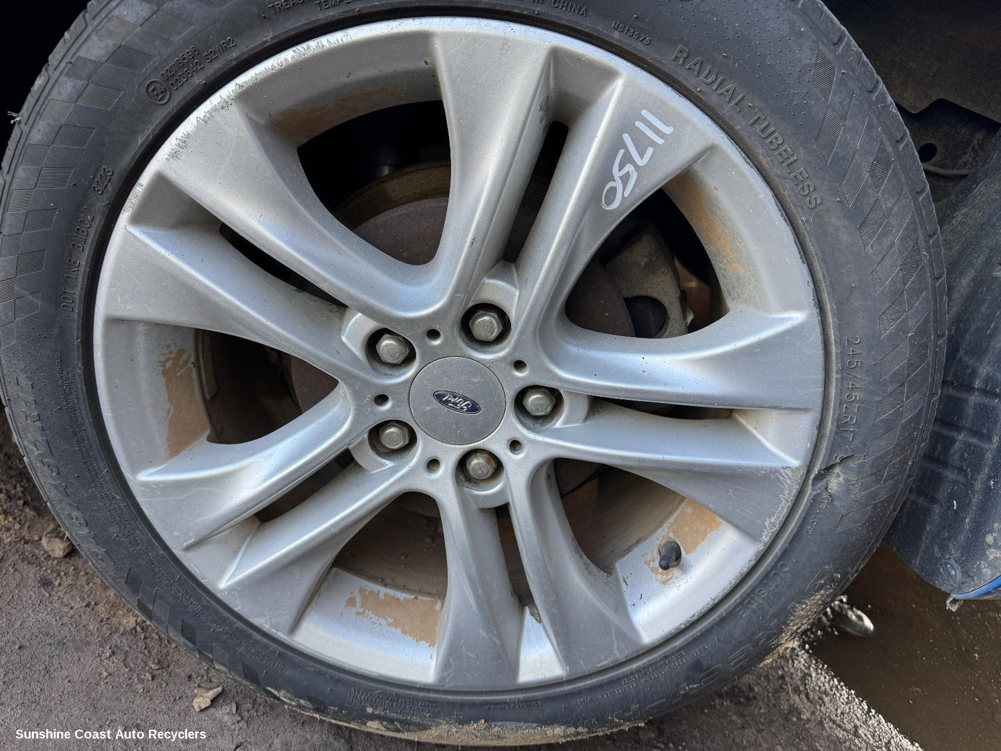 2010 Ford Falcon Rear Brake Disc Drum