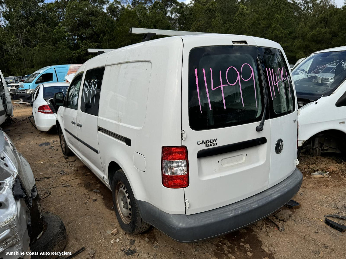 2009 Volkswagen Caddy R Bar Bracket Reinfo