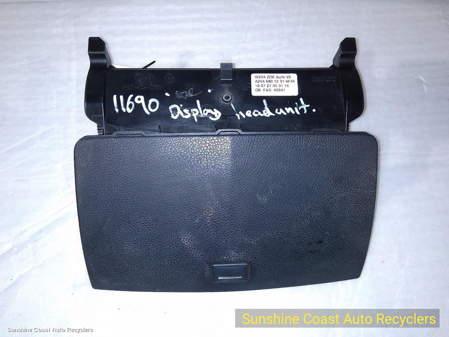 2010 Mercedes C Class Radio Cd Dvd Sat Tv