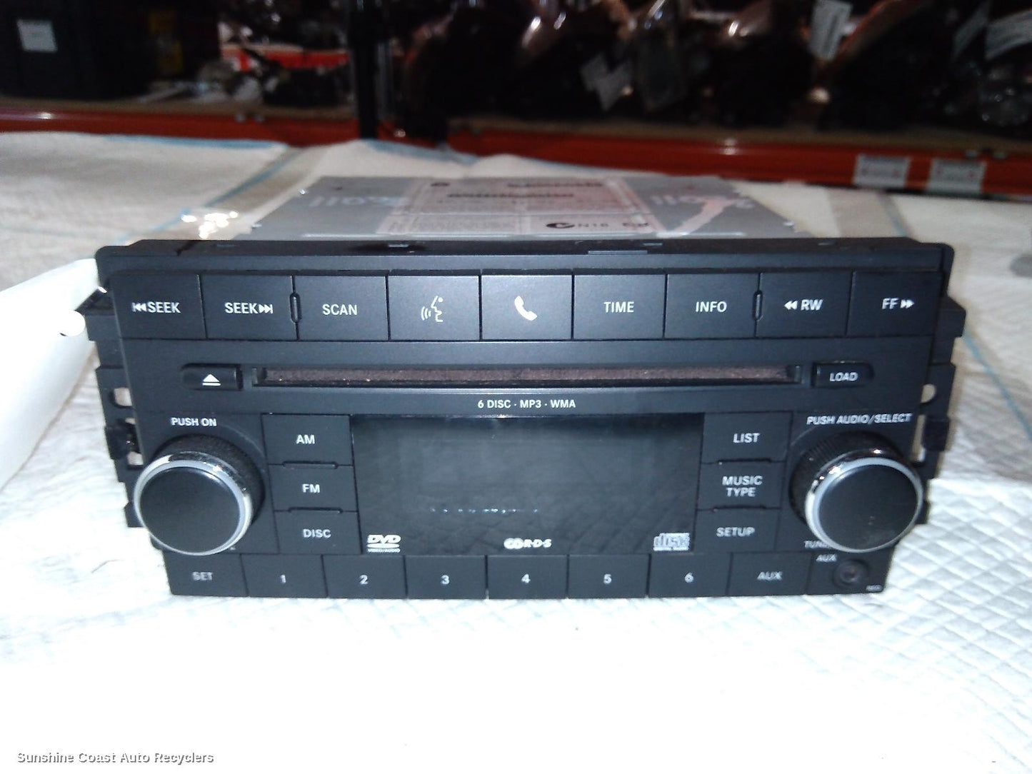 2010 Dodge Journey Radio Cd Dvd Sat Tv