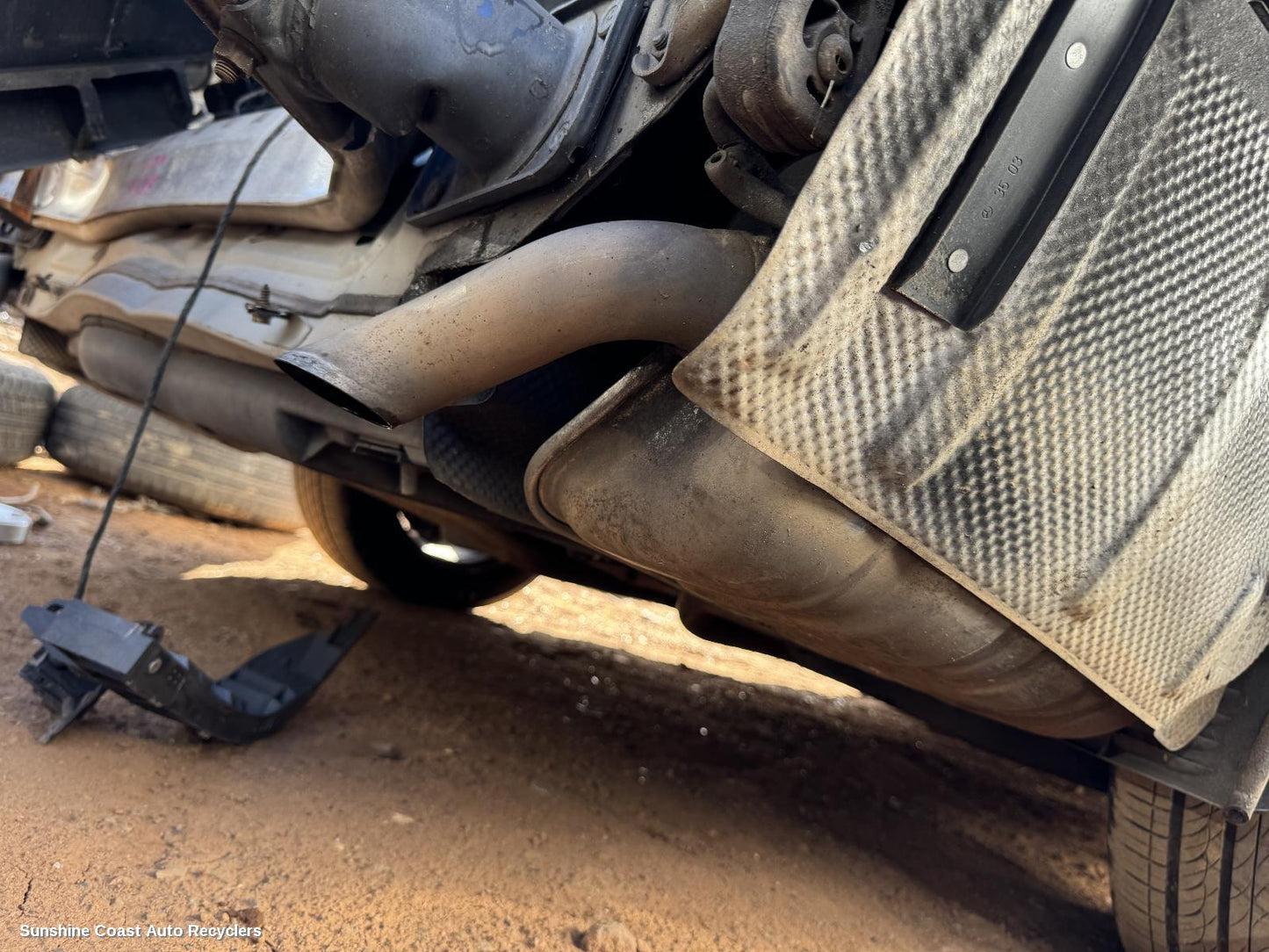 2003 Mercedes E Class Silencer