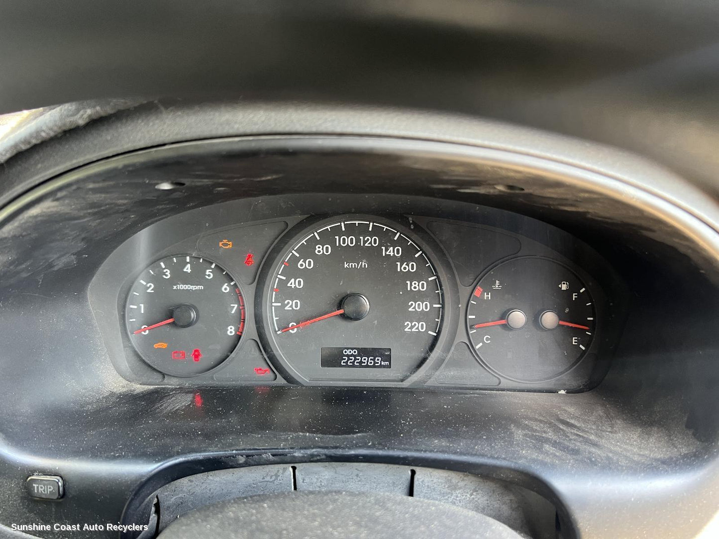 2016 Hyundai Iload/imax Instrument Cluster