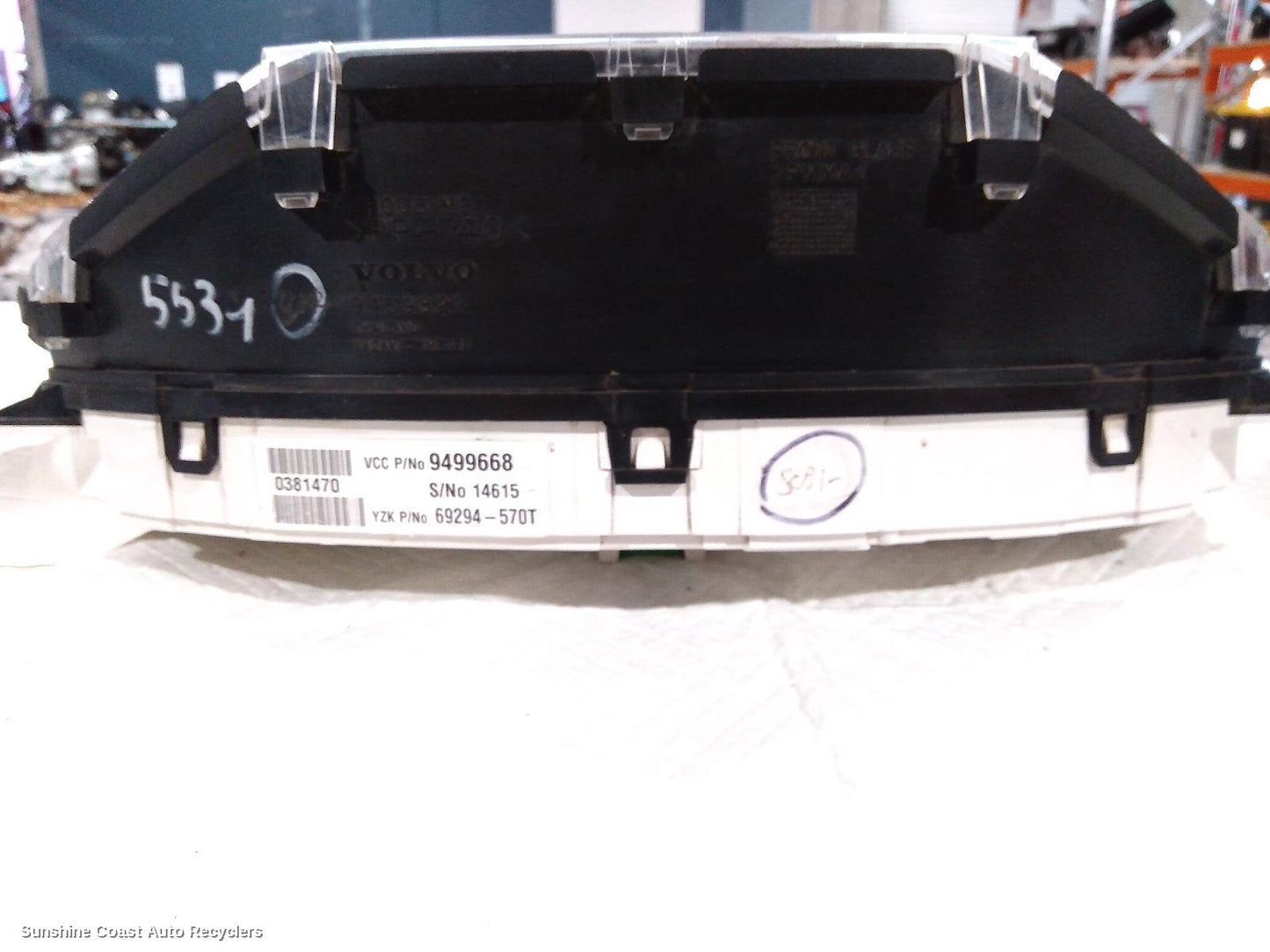 2001 Volvo S60/v60 Instrument Cluster