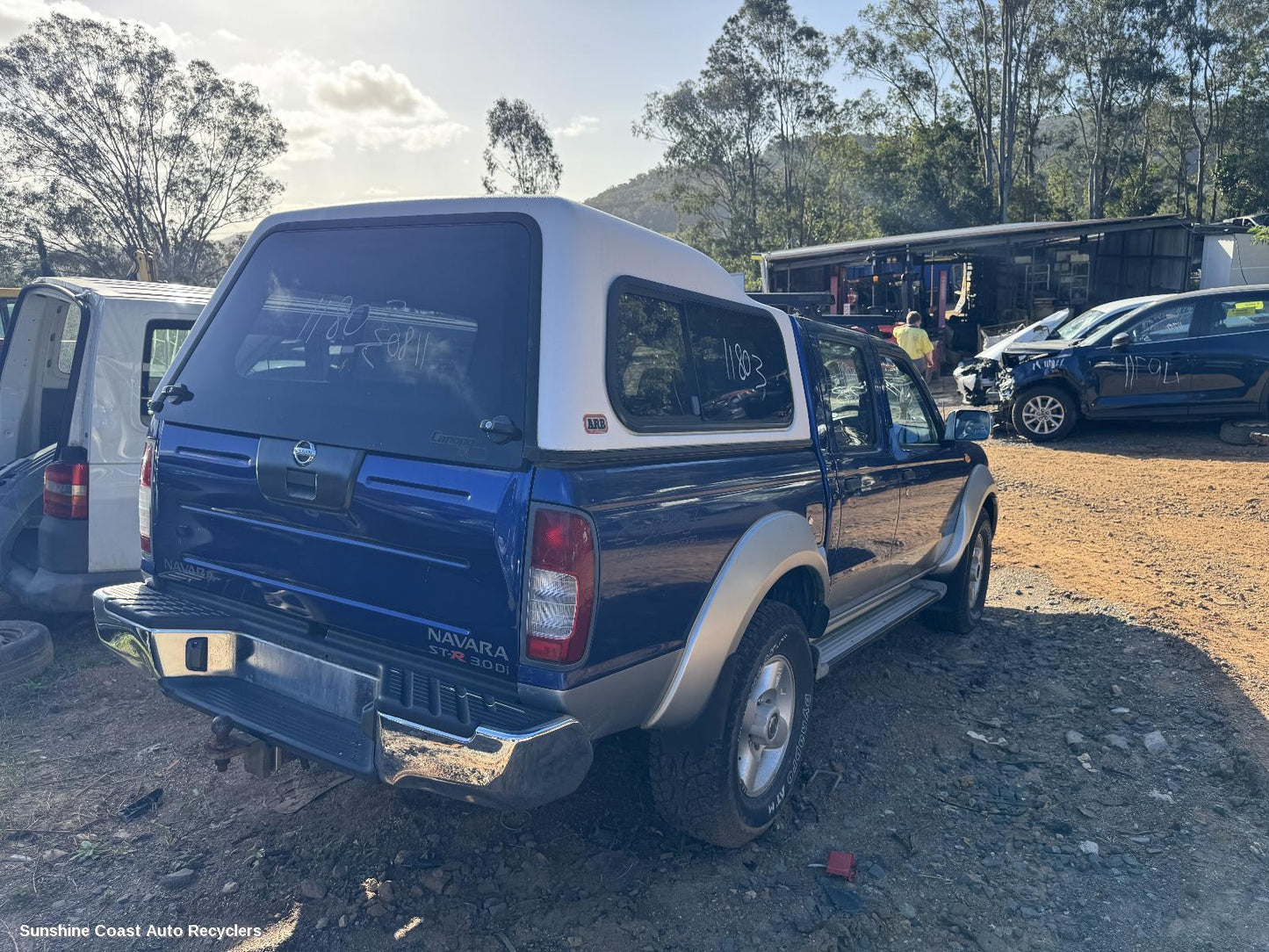 2004 Nissan Navara Ute Back