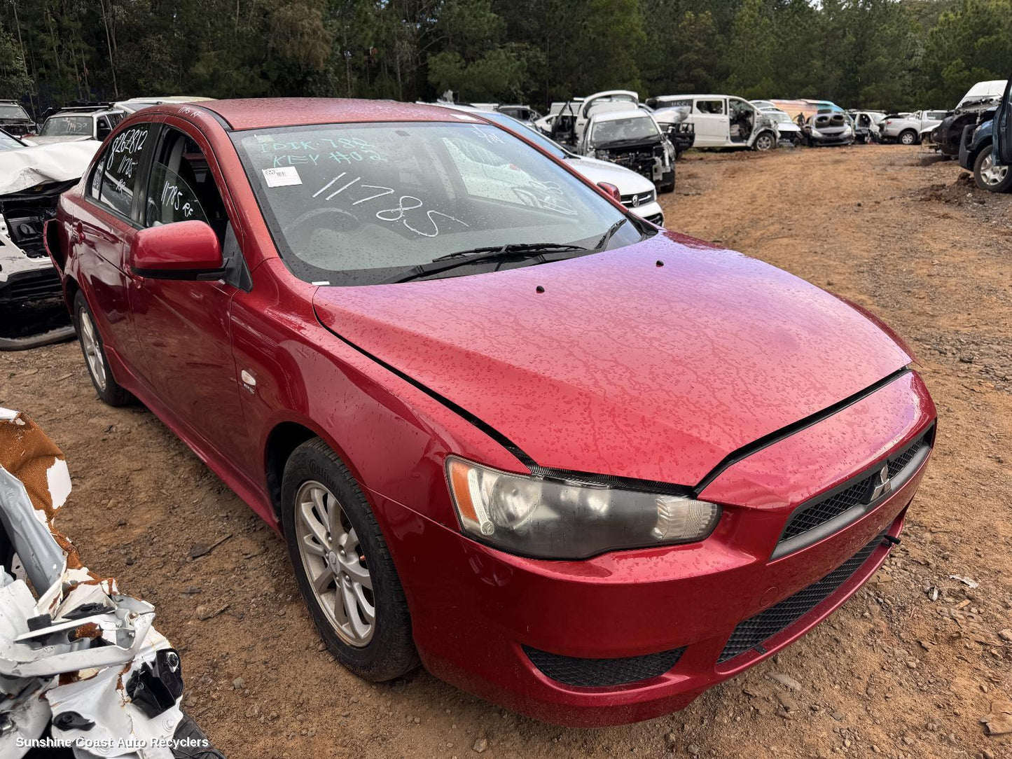 2010 Mitsubishi Lancer Door Boot Gate Lock