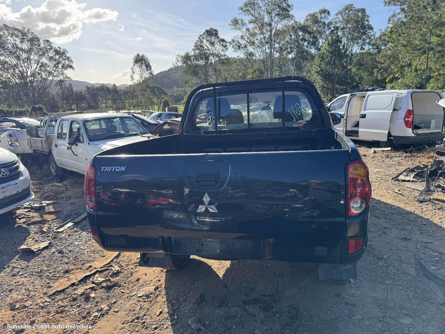 2008 Mitsubishi Triton Right Front Window Reg Motor