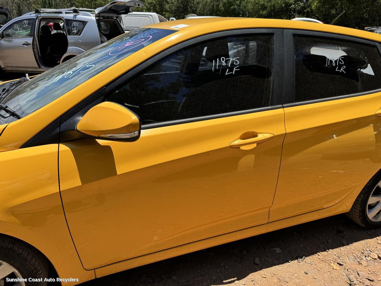 2015 Hyundai Accent Left Door Mirror