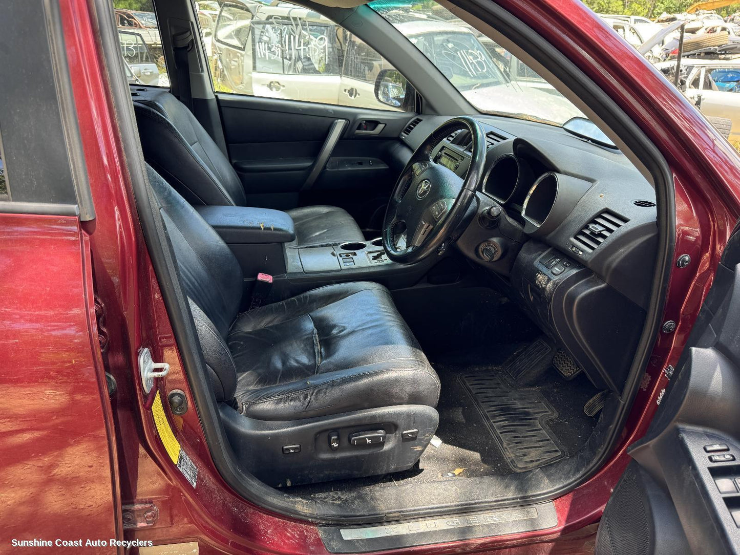 2007 Toyota Kluger Airbag Module Sensor