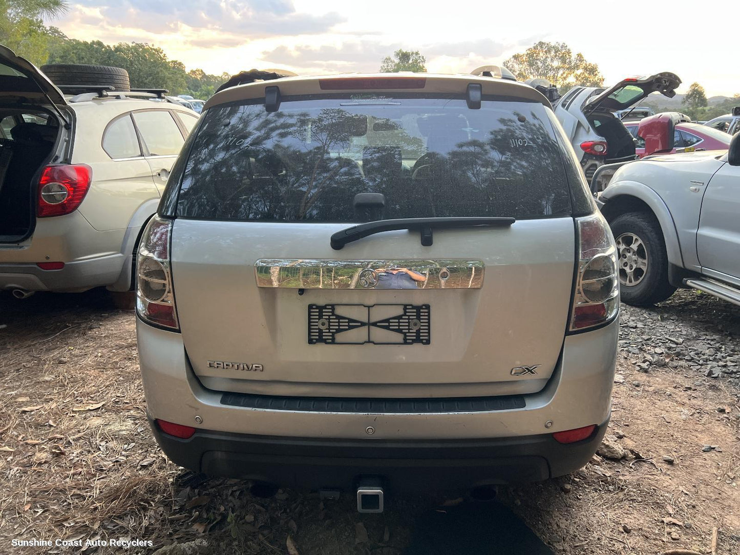 2012 Holden Captiva Rear Spoiler