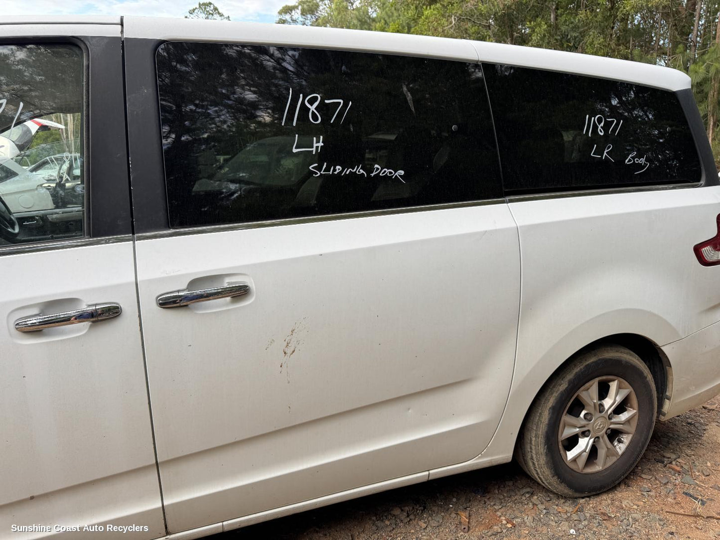 2016 Ldv G10 Left Rear Door Sliding