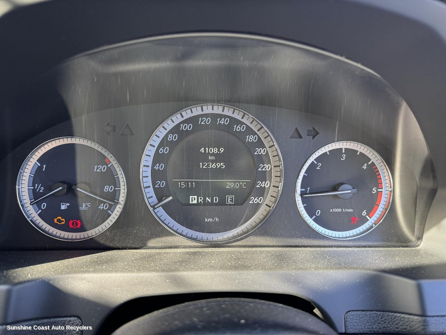 2010 Mercedes C Class Instrument Cluster