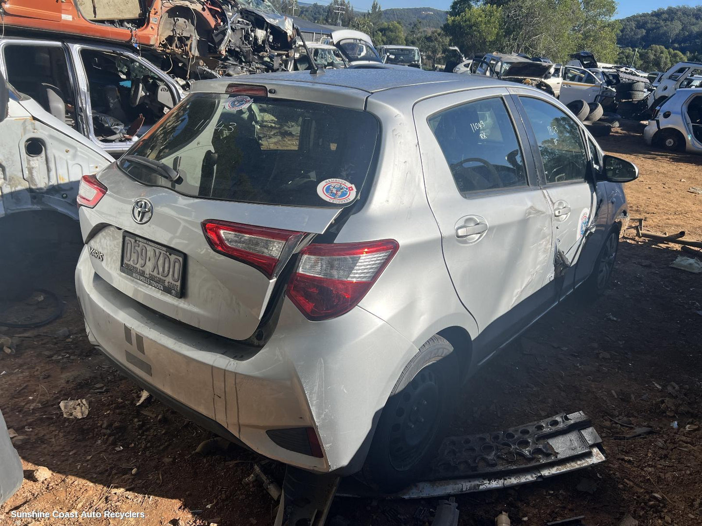 2017 Toyota Yaris Headrest