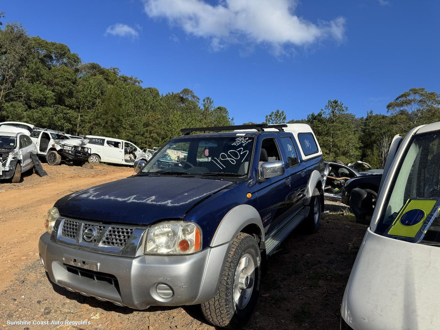 2004 Nissan Navara Right Door Mirror