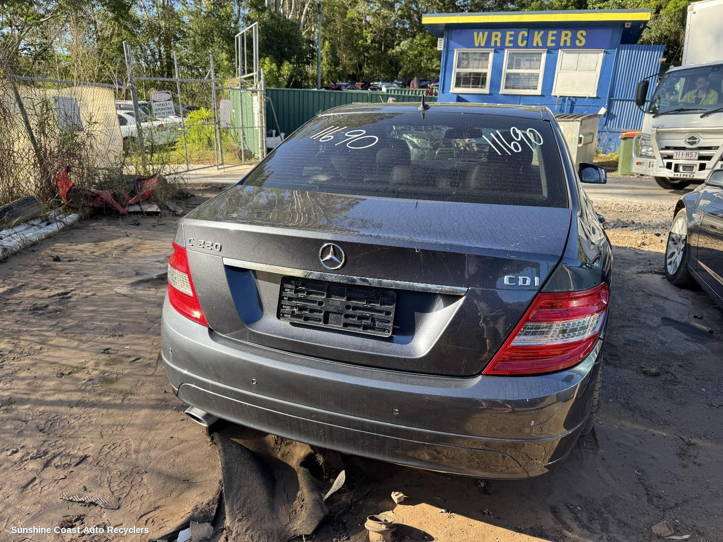 2010 Mercedes C Class Radio Cd Dvd Sat Tv