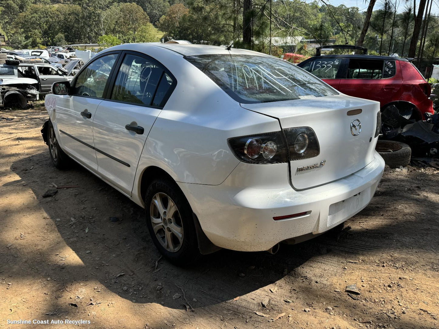2008 Mazda 3 Left Taillight