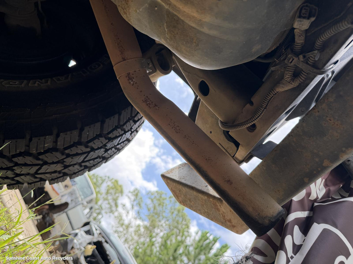 2003 Jeep Wrangler Tail Pipe