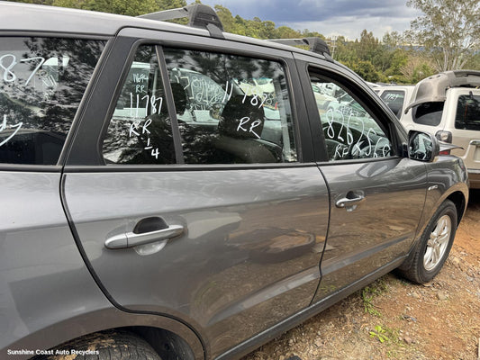 2011 Hyundai Santa Fe Right Rear 1 4 Door Glass