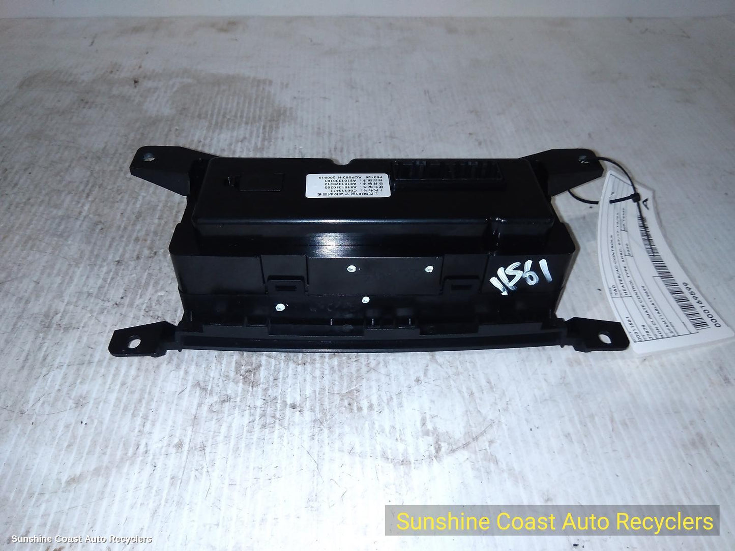 2020 Ldv T60 Heater Ac Controls