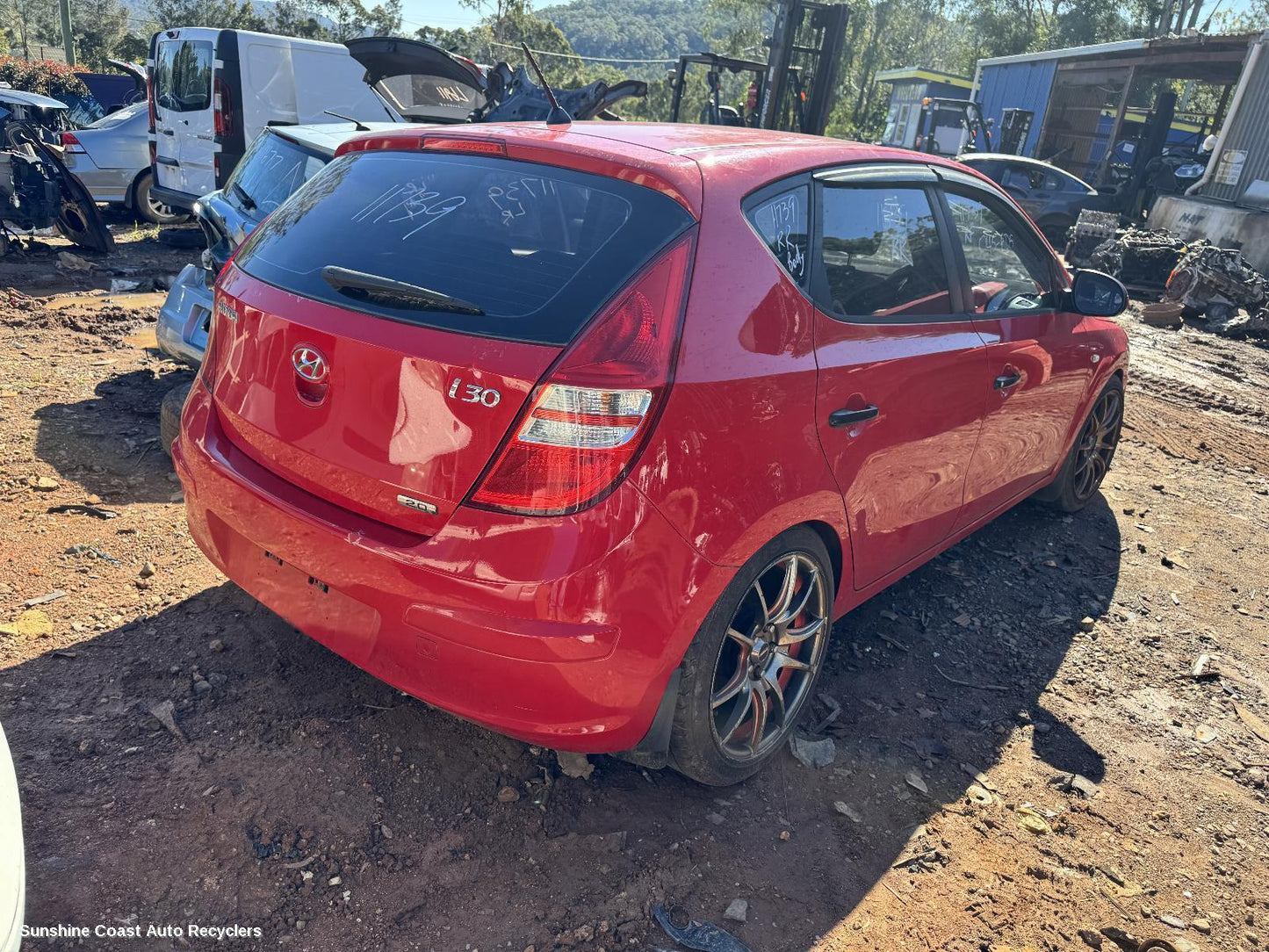 2009 Hyundai I30 Right Rear Door Sliding
