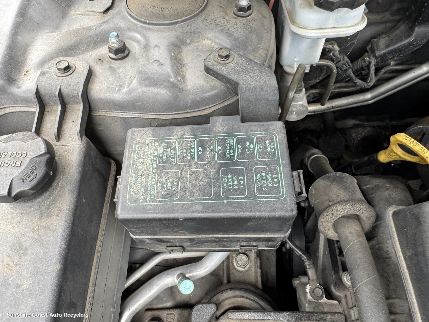 2011 Hyundai Santa Fe Fuse Box