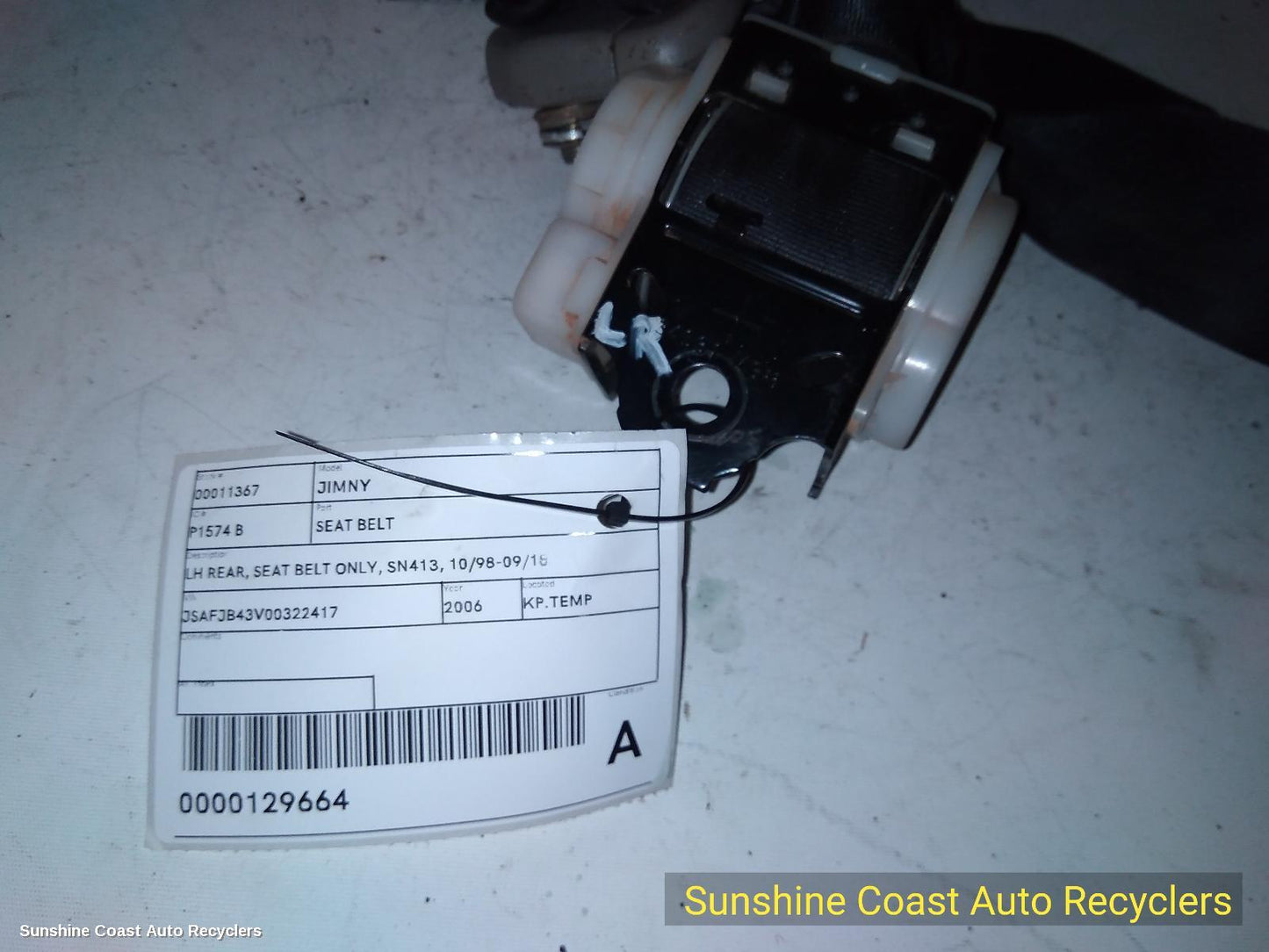 2006 Suzuki Jimny Seatbelt Stalk