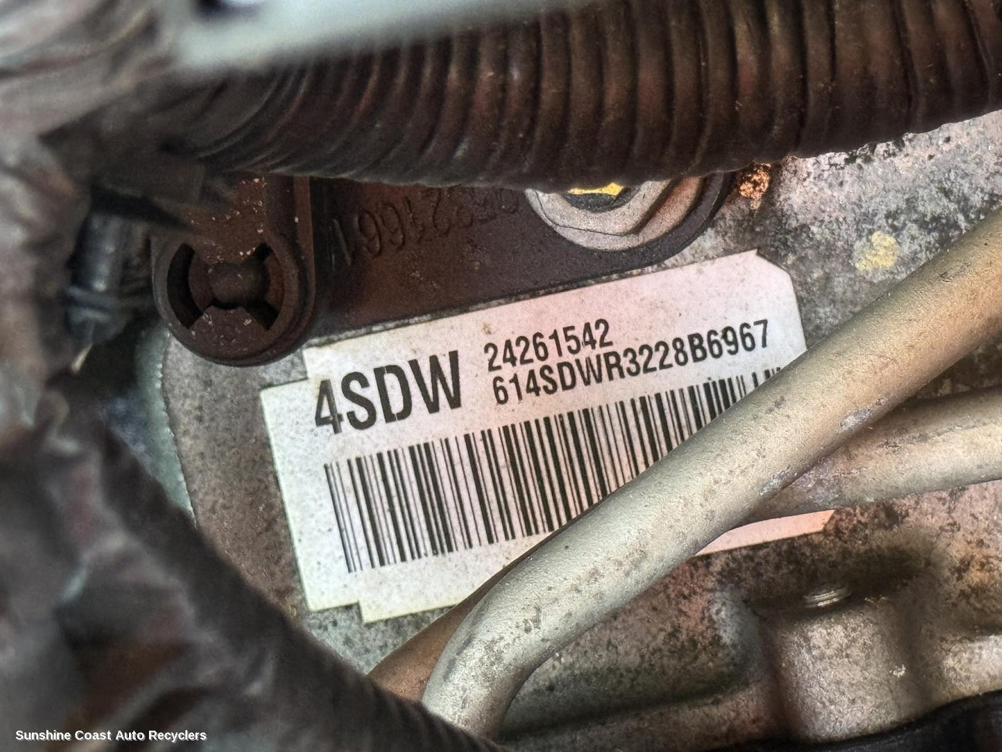 2013 Holden Trax Trans Gearbox