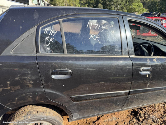 2010 Kia Rio Right Rear 1 4 Door Glass