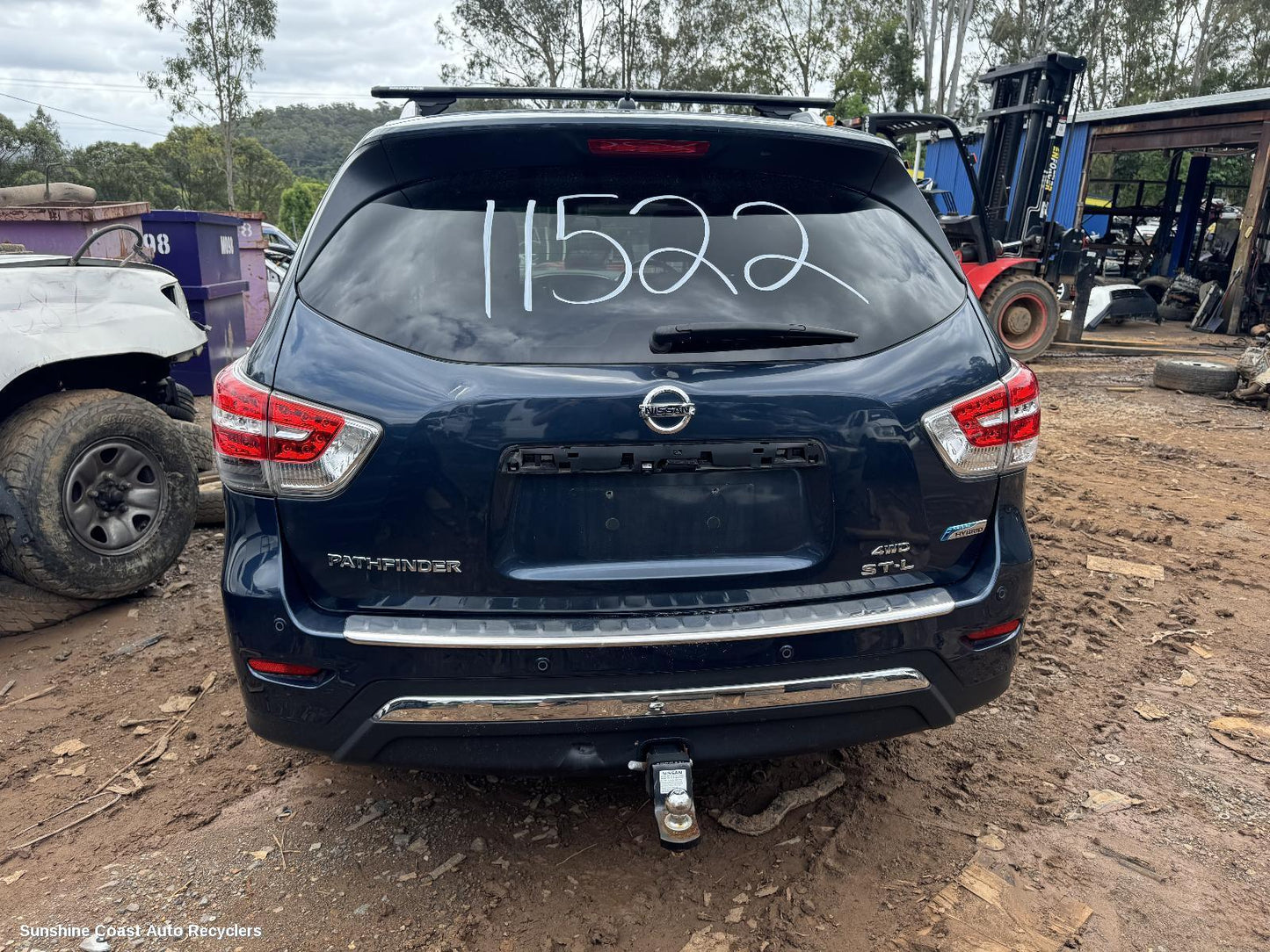 2014 Nissan Pathfinder Left Headlamp