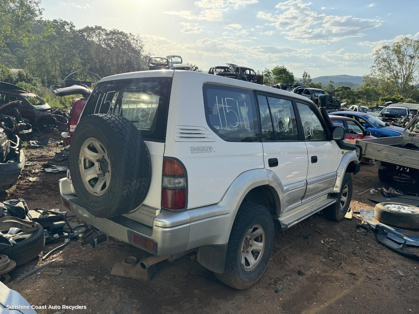 1998 Toyota Prado Bootlid Tailgate