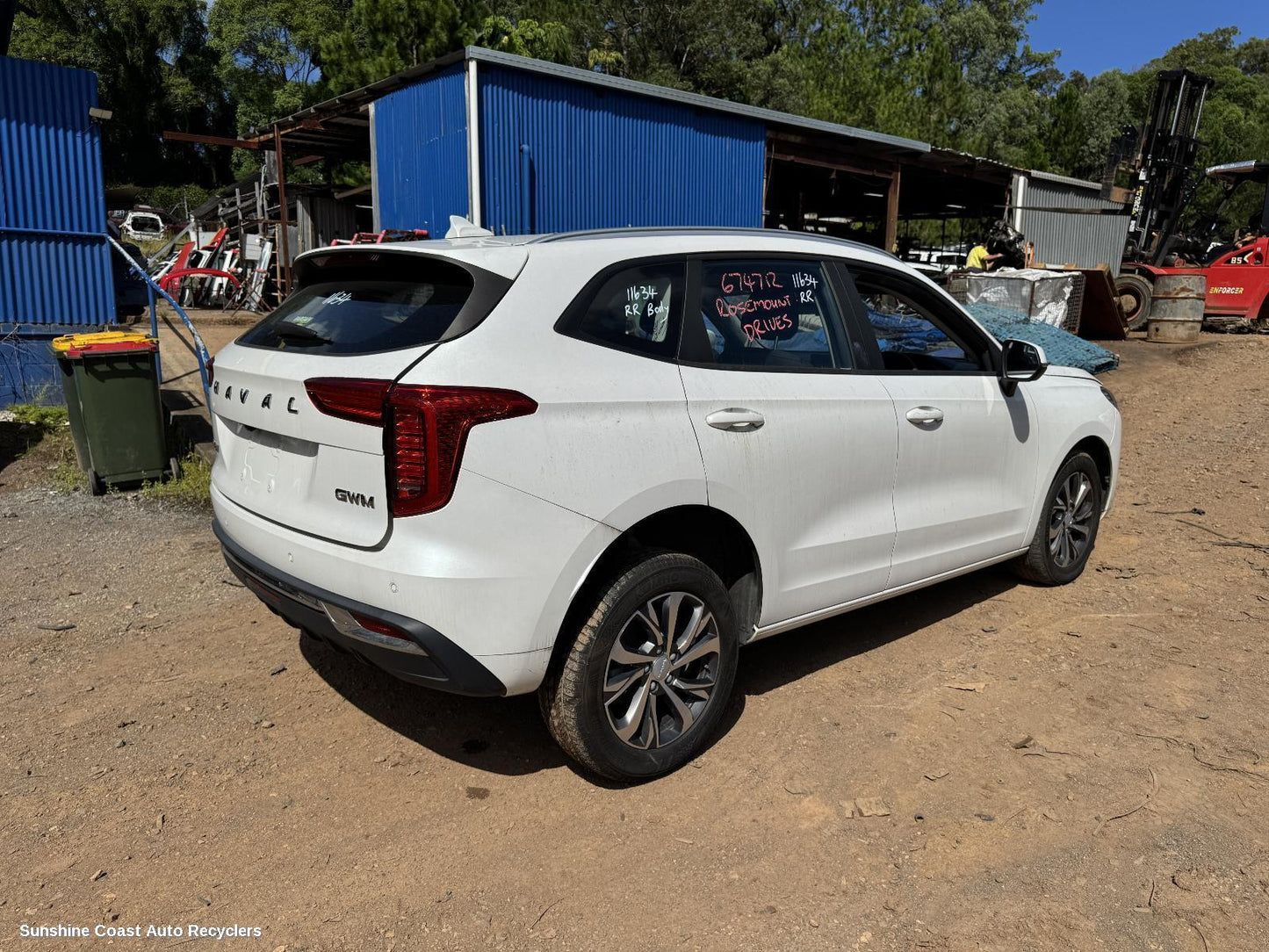 2022 Haval Jolion Rear Brake Disc Drum