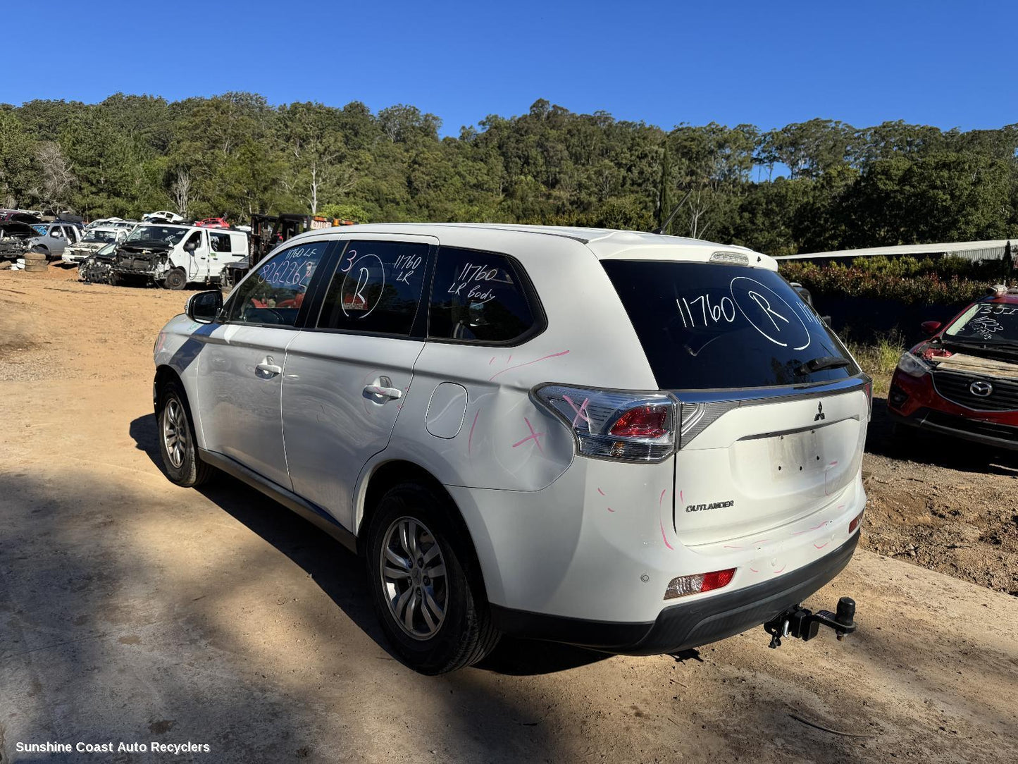 2012 Mitsubishi Outlander Wiper Arm