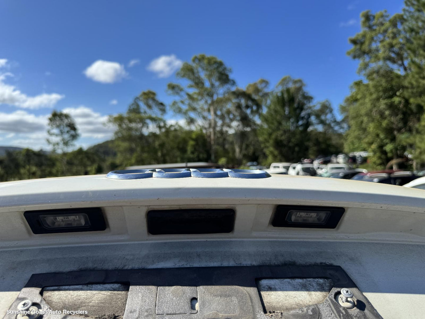 2012 Audi A1 Number Plate Lamp